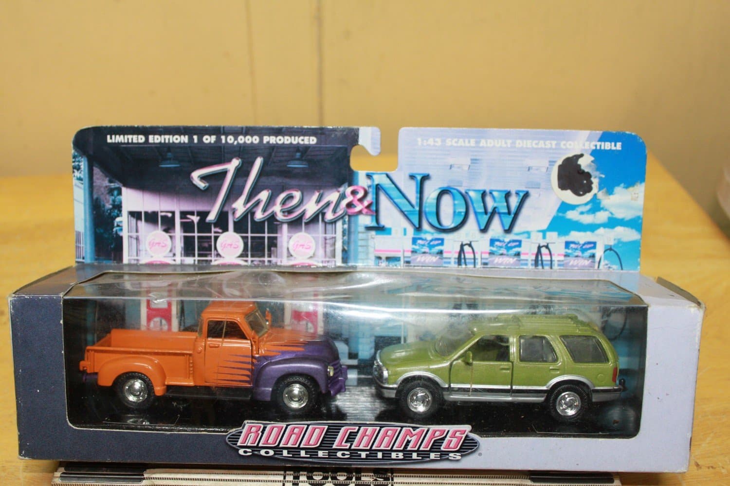 Road Champs Collection Then & Now - Chevrolet Blazer & Chevrolet 3100 pick-up