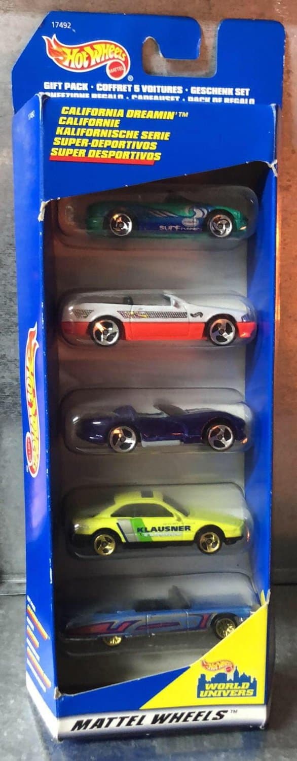 Hot Wheels California Dreamin´ Gift Pack 1:64