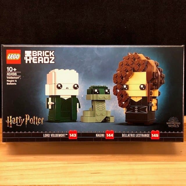 LEGO BrickHeadz 40496 "Voldemort, Nagini & Bellatrix" - från 2021, Oöppnad!