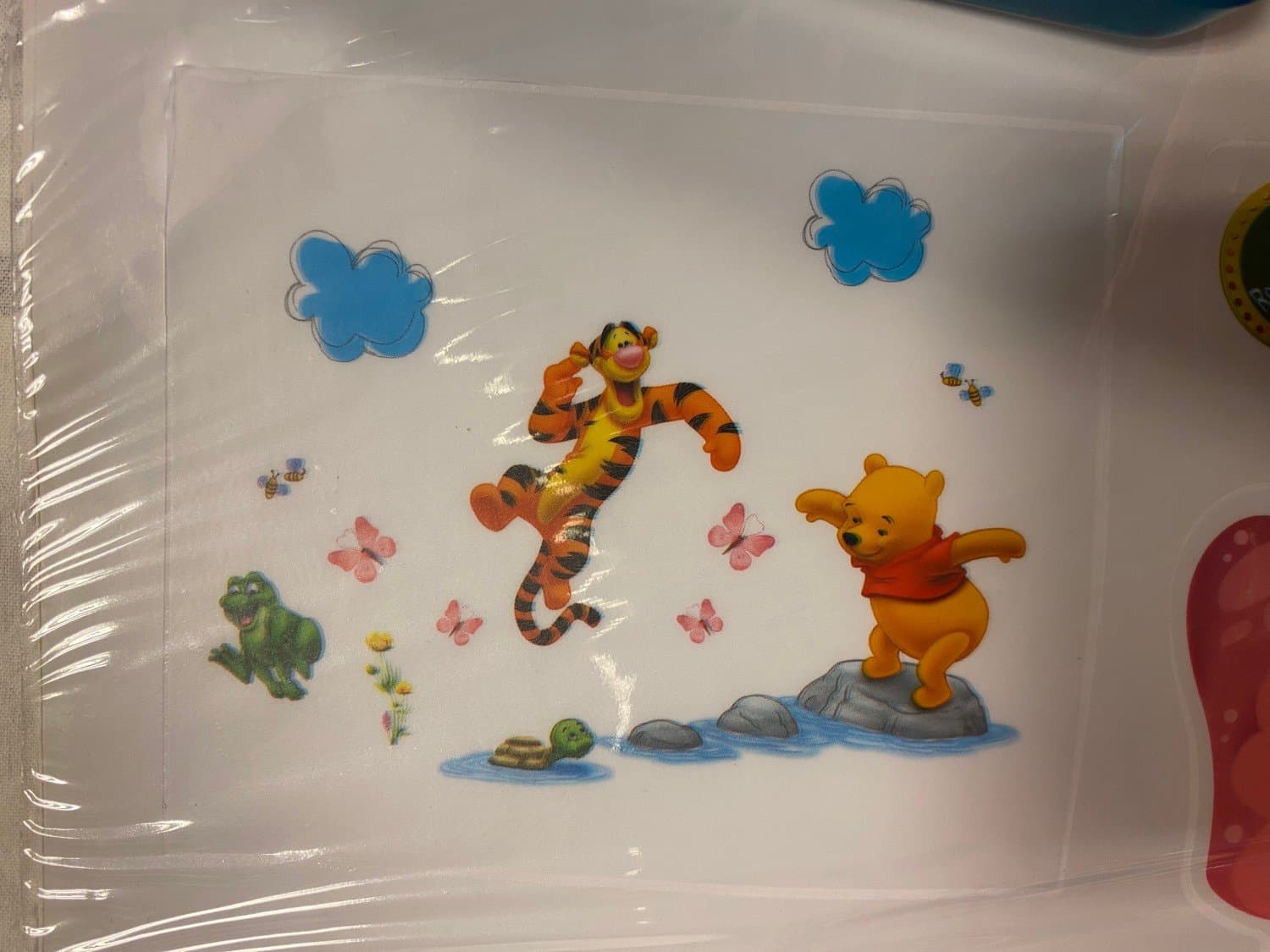 Nalle Puh Väggdekor Wallsticker - Barnrummet Väggklistermärken