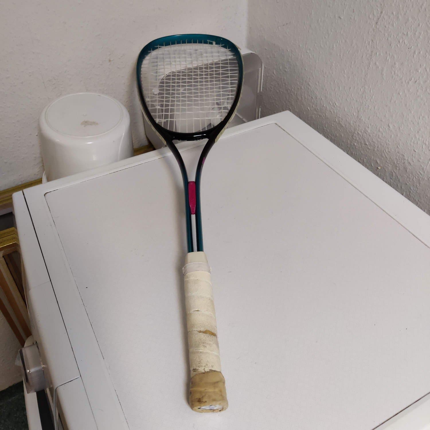 DUNLOP Power Drive Vibrotech racket squash squashracket m fodral