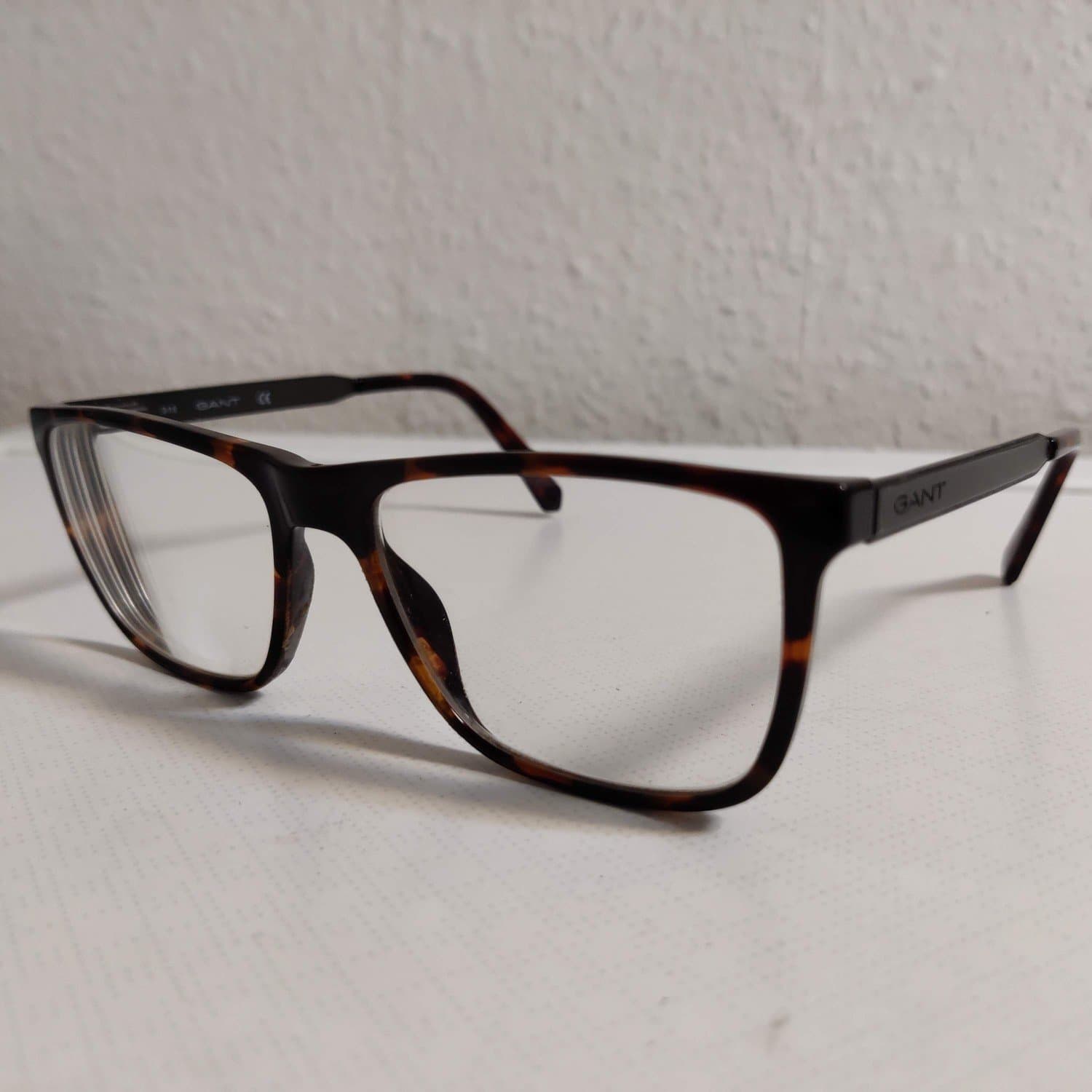 GANT GA 3229 Brown Tortoise Klassisk Design Glasögonbågar 53-16-145 Unisex
