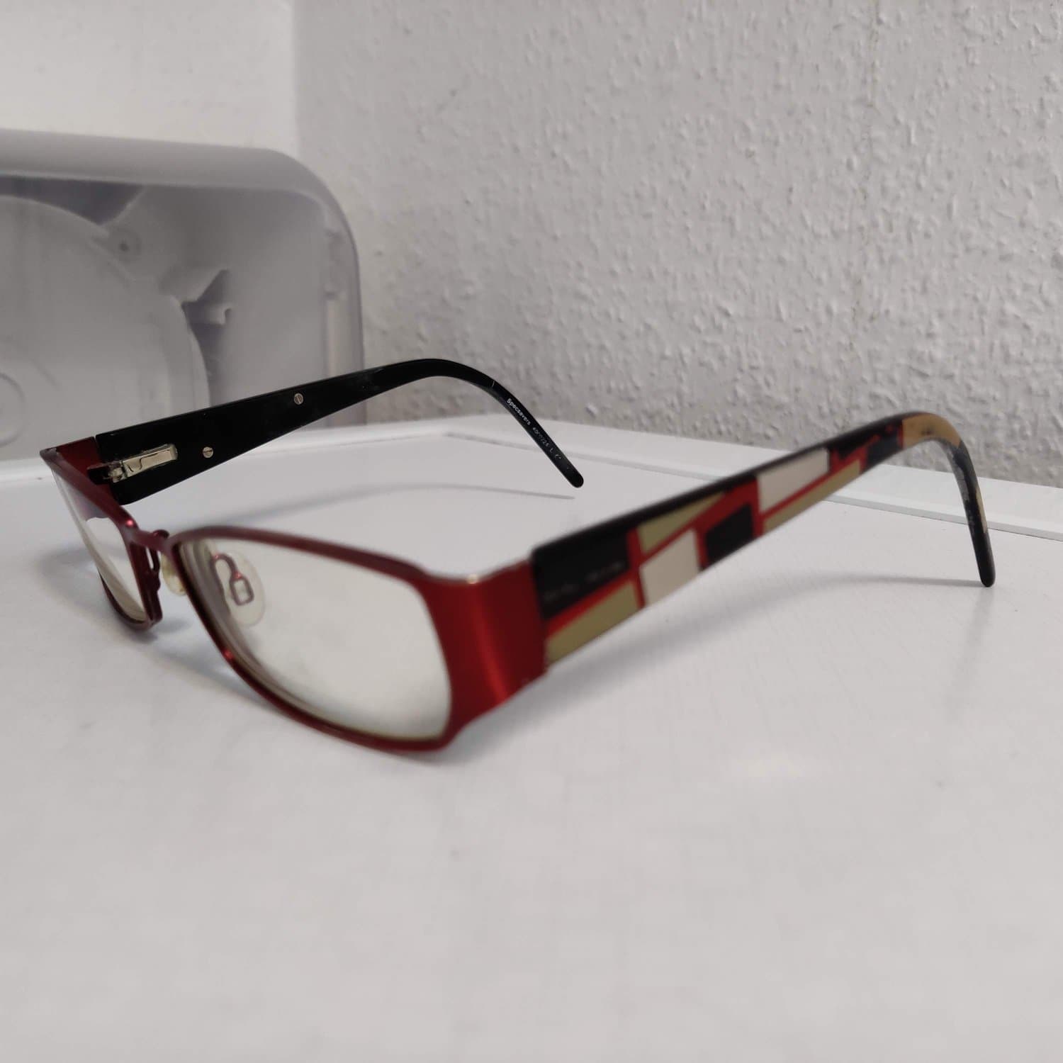 OSIRIS Specsavers bågar 4000224 L K11 röda flerfärgat Dam