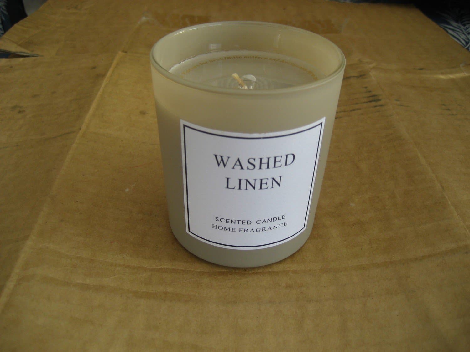 Rusta - Washed Linen - Doftljus i Glas 201g **Nytt**