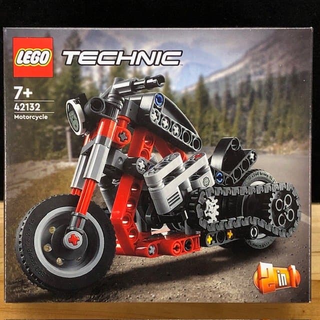 LEGO Technic 42132 "Motorcykel" - från 2022, oöppnad / förseglad!!