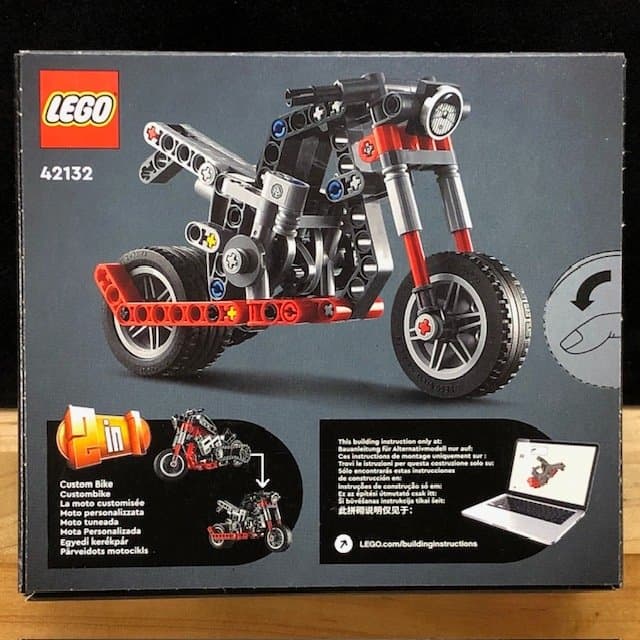 LEGO Technic 42132 "Motorcykel" - från 2022, oöppnad / förseglad!!
