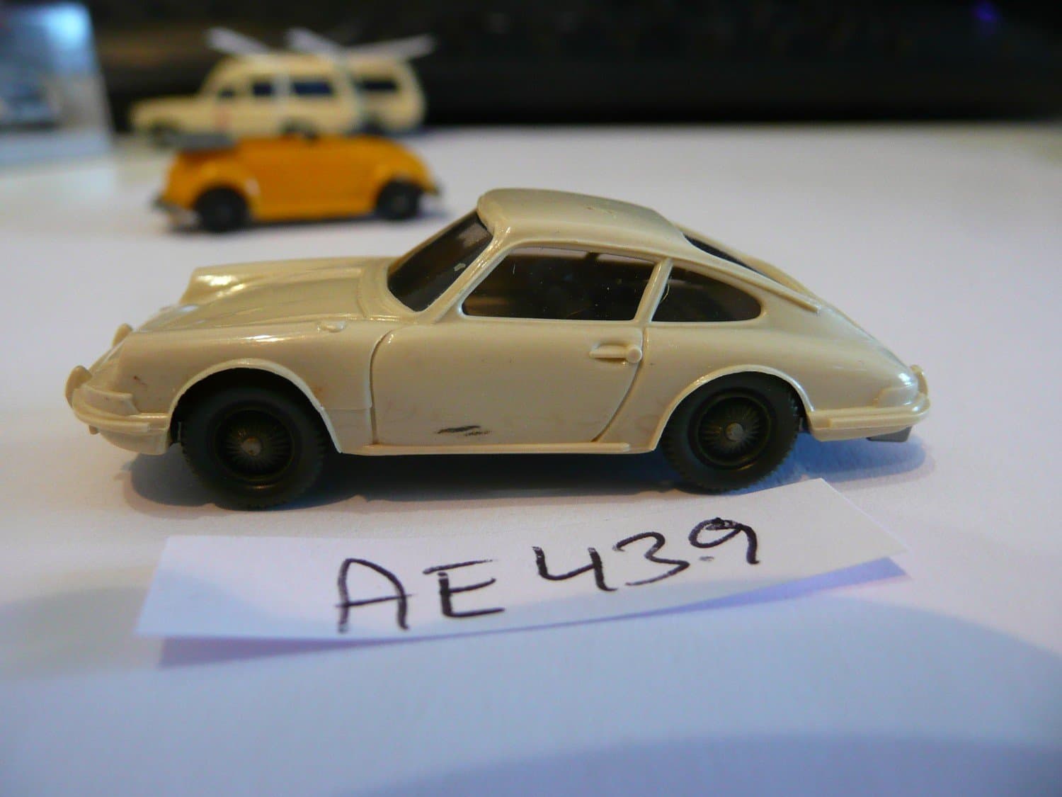 Modelljärnväg Modellbil H0 Wiking Porsche 911