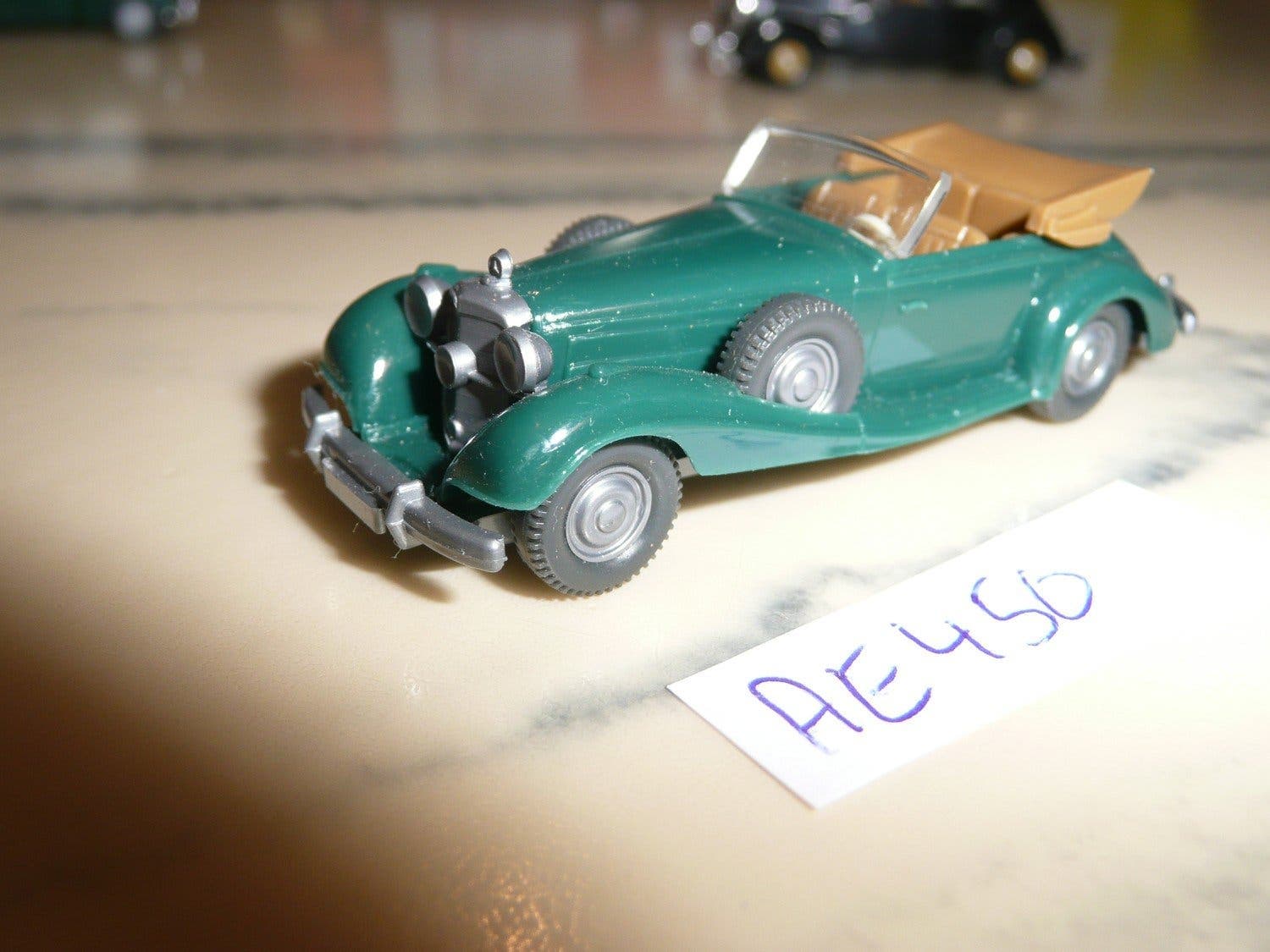 Modelljärnväg Modellbil H0 Wiking Mercedes 540 K