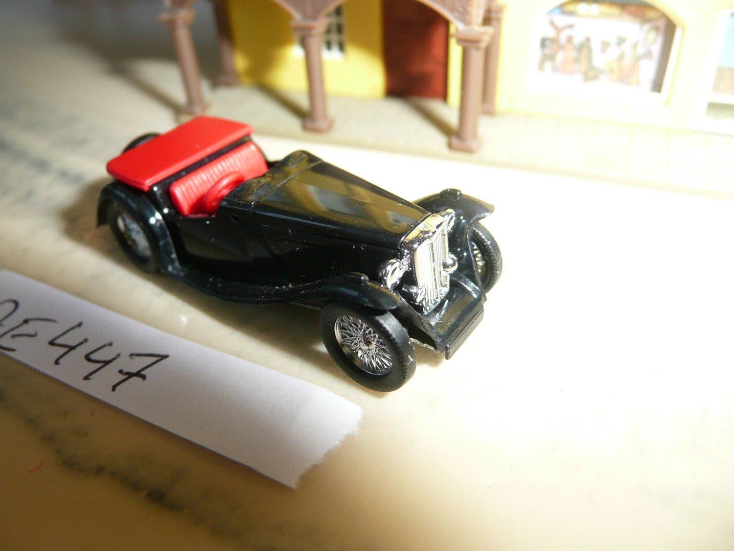 Modelljärnväg Modellbil H0 Busch Praline MG Midget TC 1946