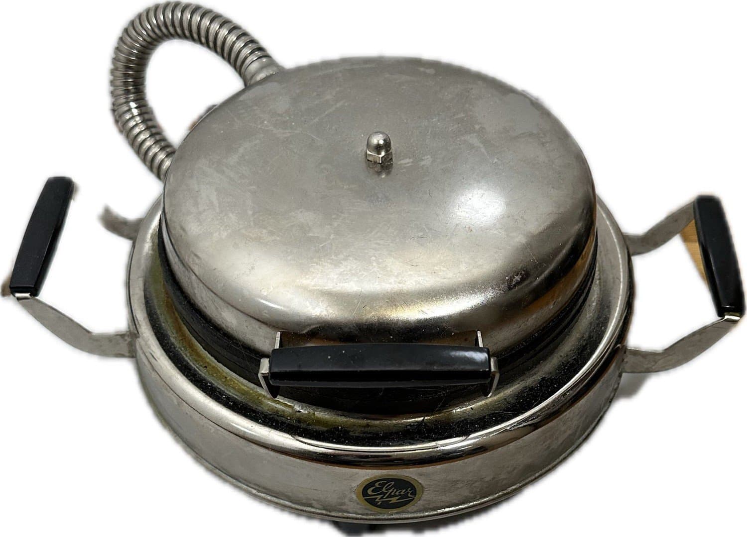 Retro Elpar våffeljärn TYP523 Eskilstuna Typ 523 Vintage 700 Watt Waffle Maker