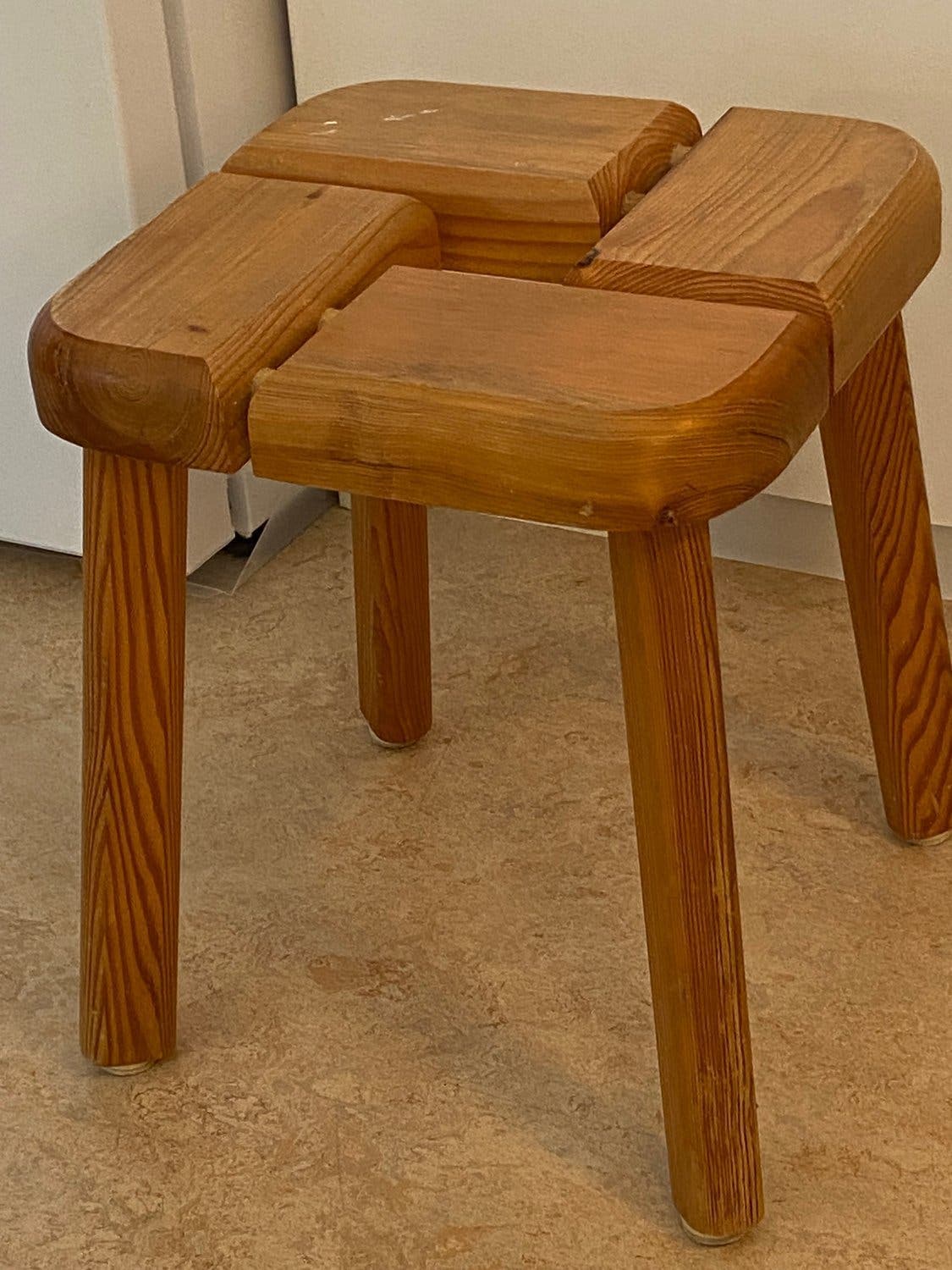 Retro pall, Olof Ottelin, 1960-70-talet, furupall, Finnsauna