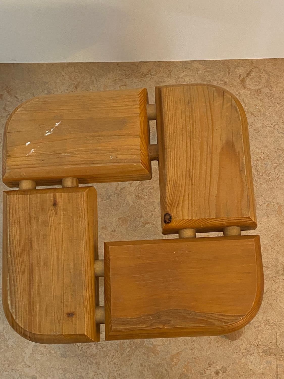 Retro pall, Olof Ottelin, 1960-70-talet, furupall, Finnsauna
