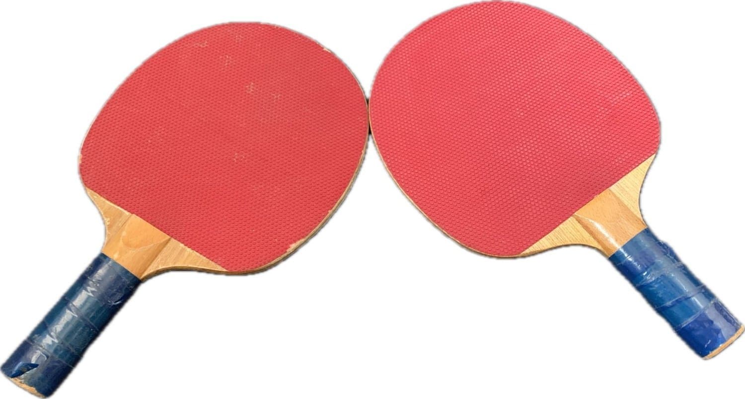 Två Vintage Pingisrack Made in Japan Paddle Table Tennis Ping Pong