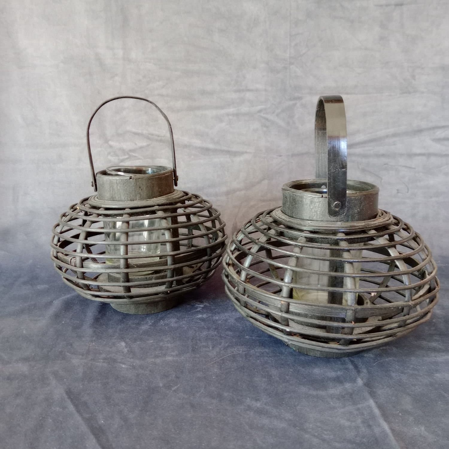 2st ljushållare ljuslyktor