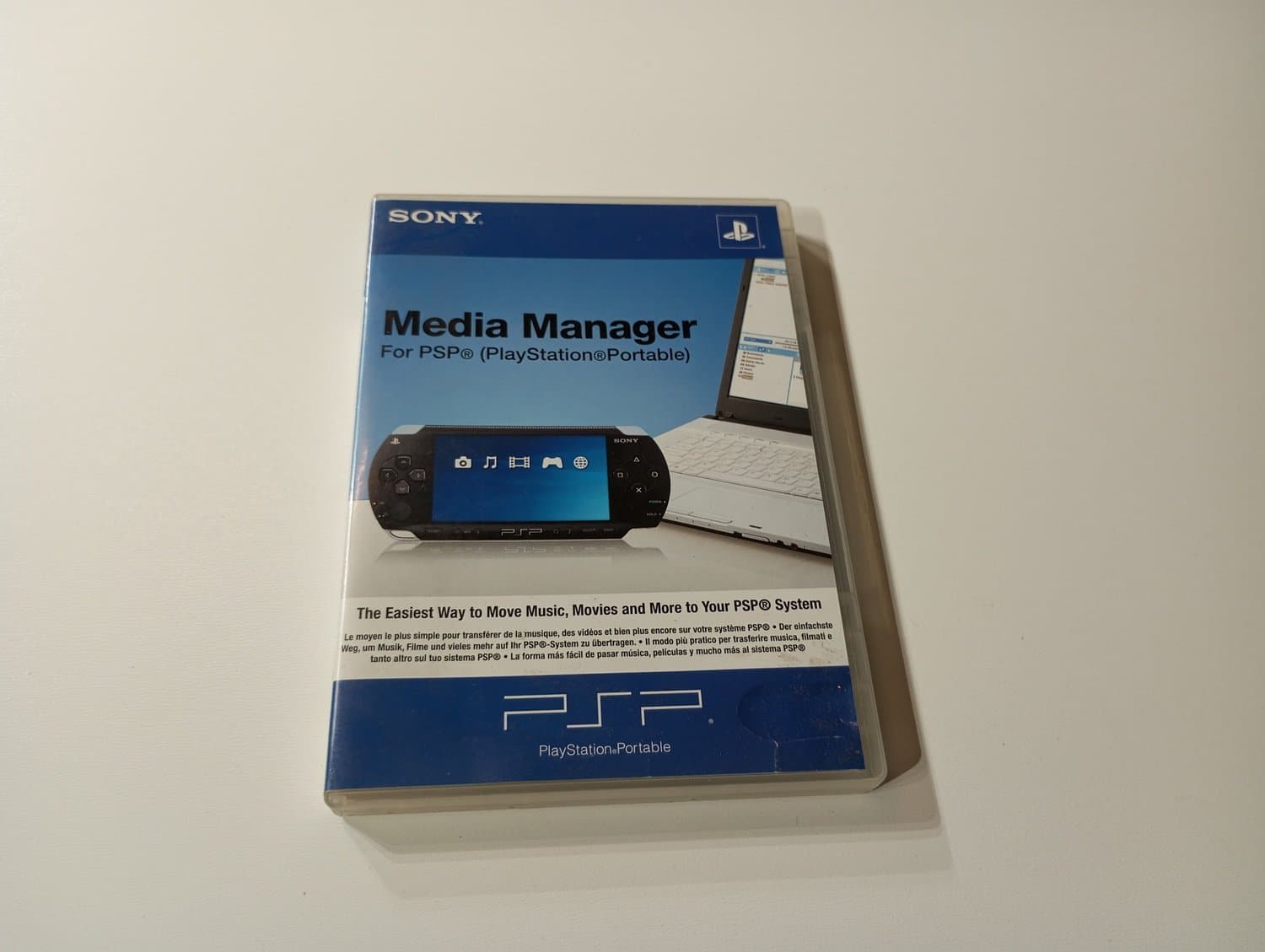 Media Manager for Sony PSP Playstation Portable filöverföring programvara
