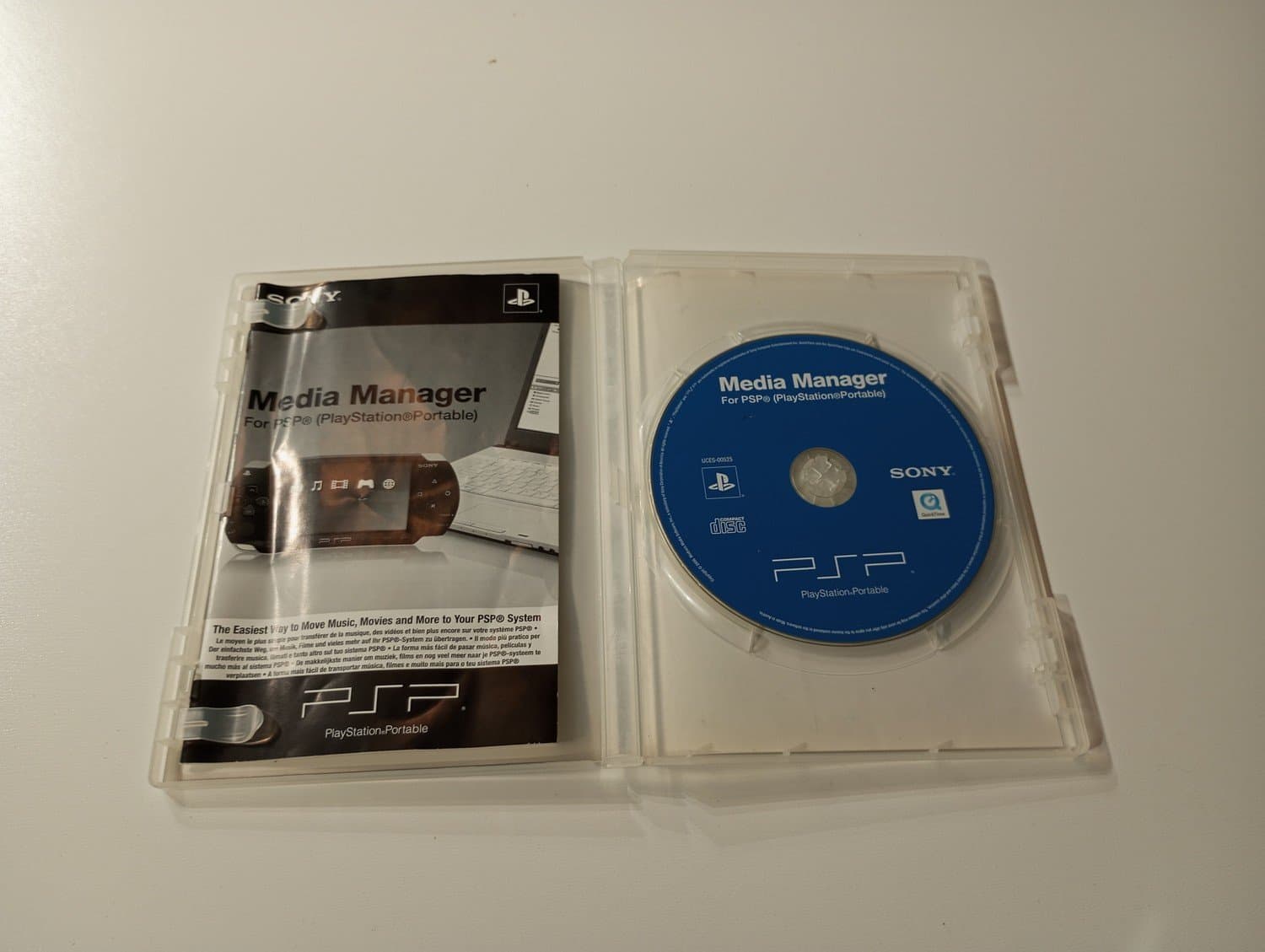 Media Manager for Sony PSP Playstation Portable filöverföring programvara