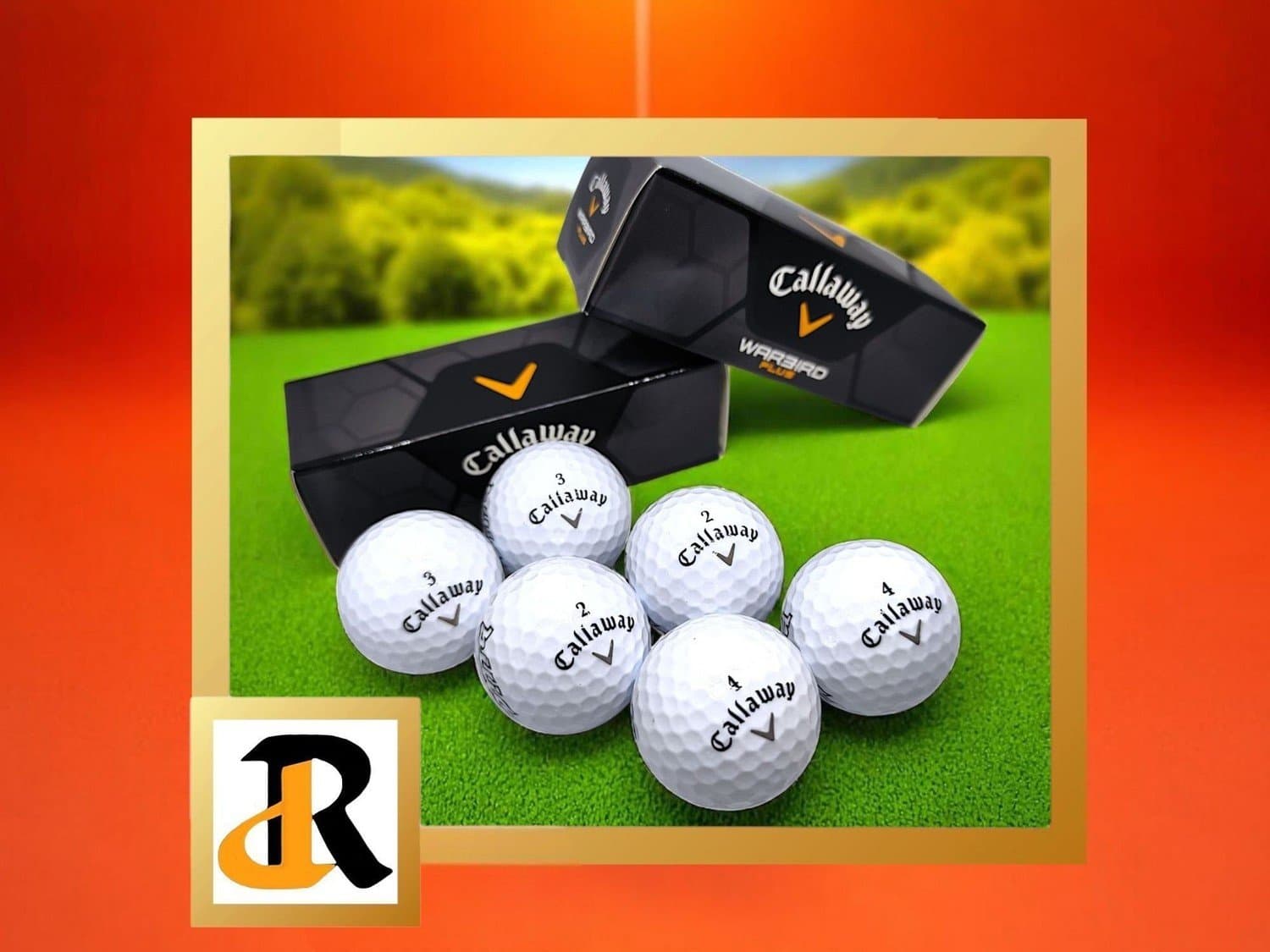6 st Callaway Warbird Plus Golfbollar