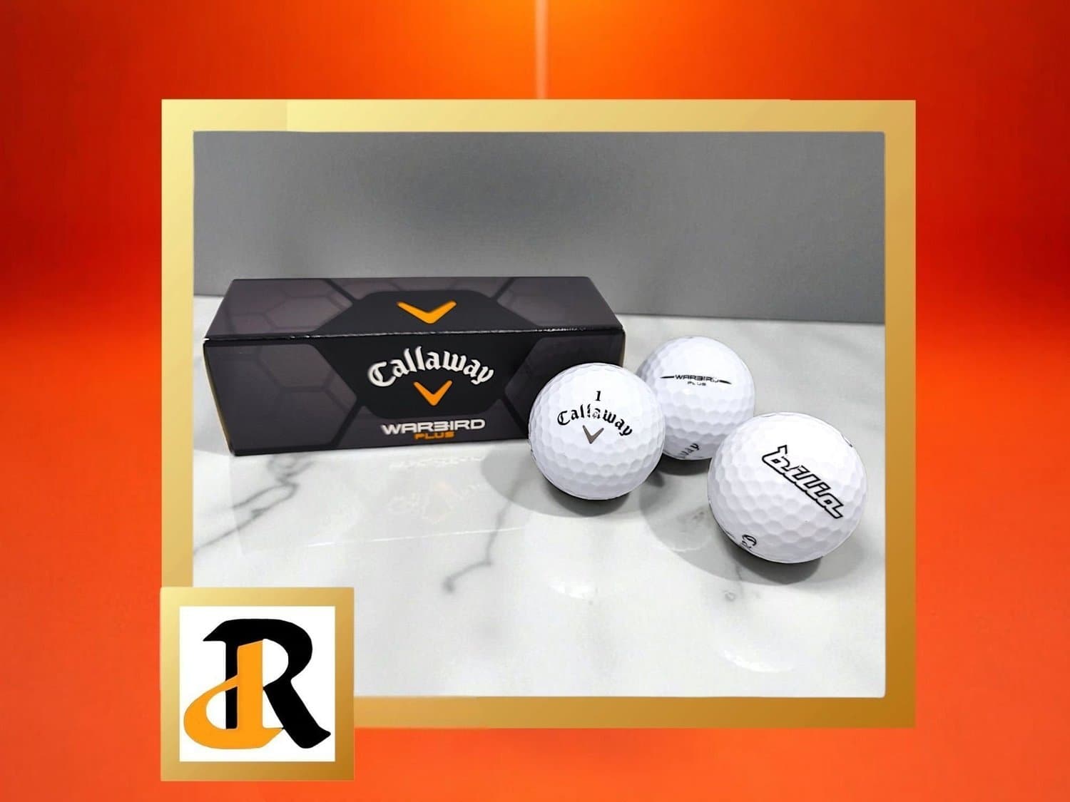 3 st Callaway Warbird Plus Golfbollar