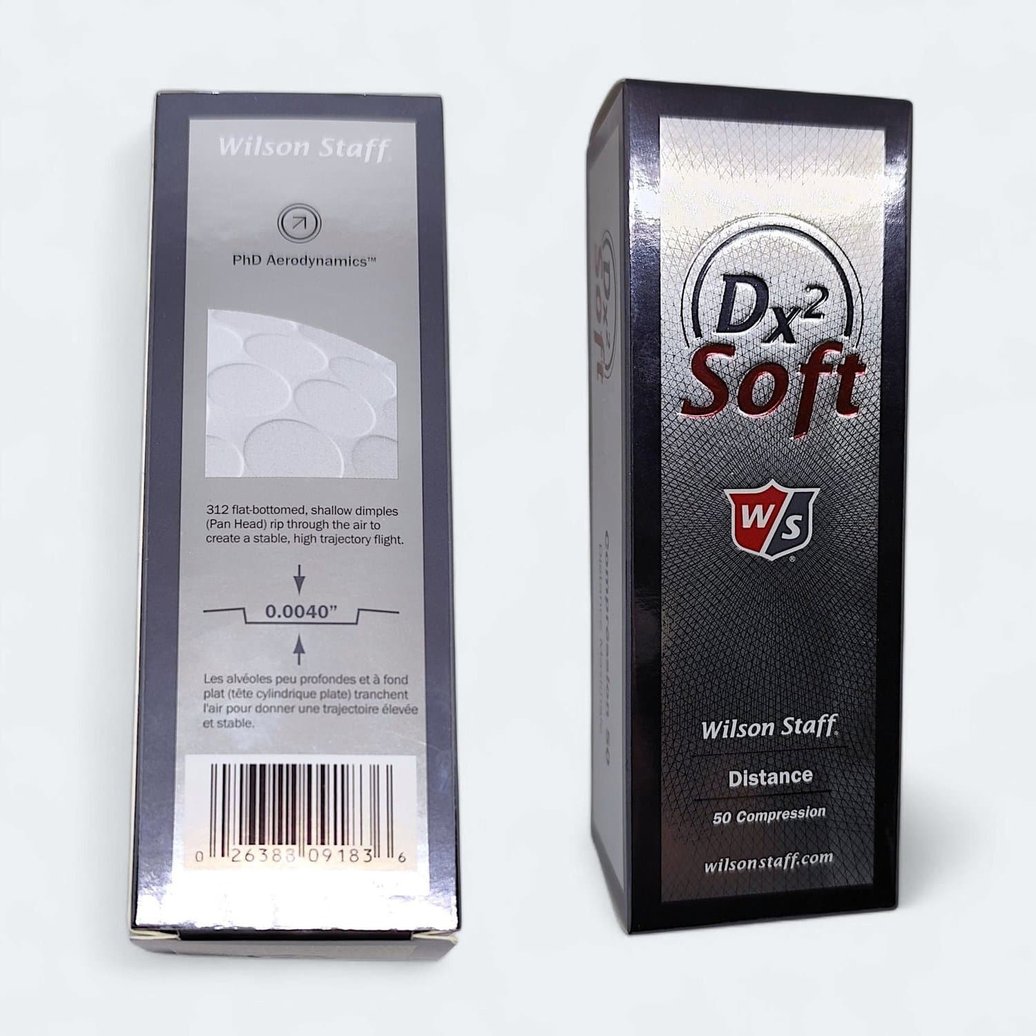 3 st Wilson Staff Dx2 Soft Golfbollar