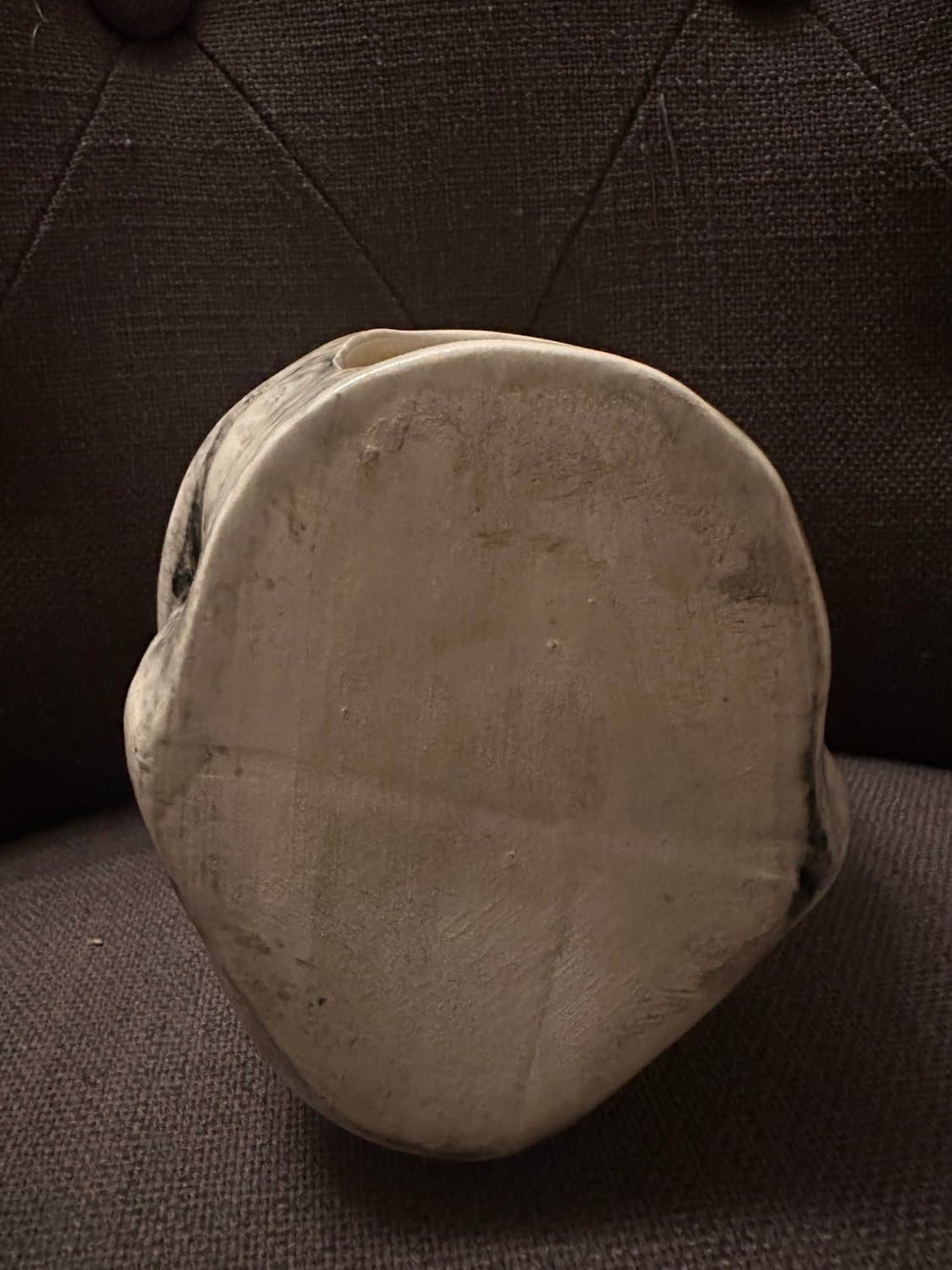 Doftkrus värmeljus hållare dödskalle