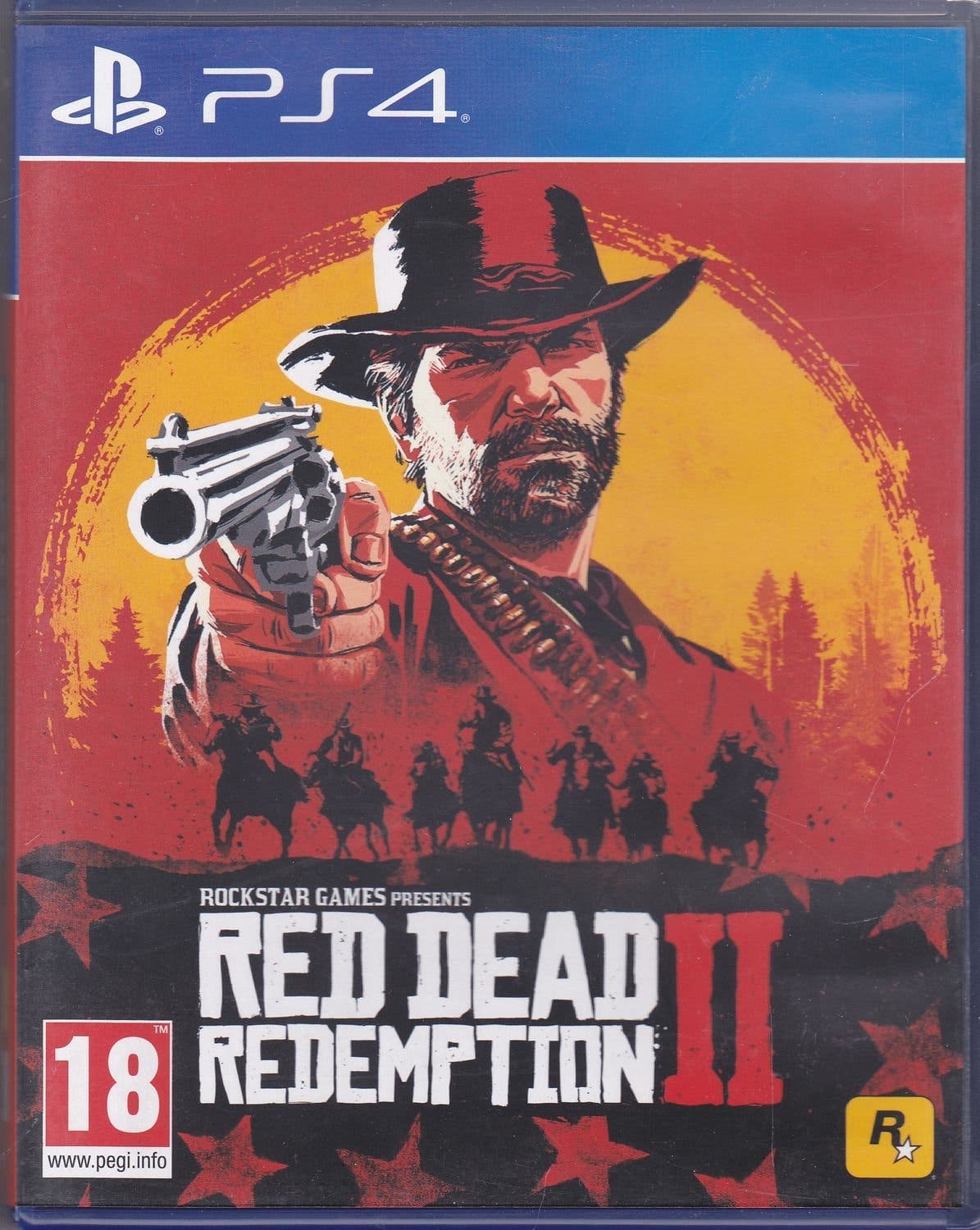 PS4 / Red Dead Redemption 2 / Region 2 / Skivor i nyskick