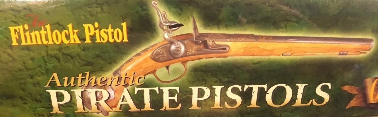 THE FLINTLOCK PISTOL LINDBERG OÖPPNAD
