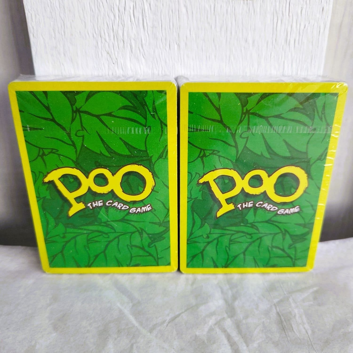 Poo The Card Game 2 Sealed Decks with Rules Party Game for 2-8 Players