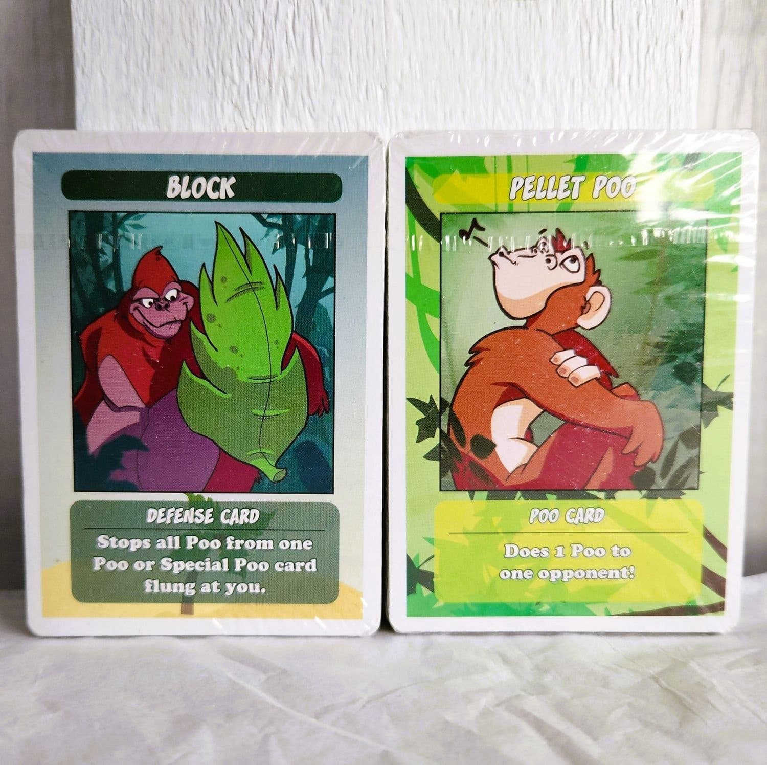 Poo The Card Game 2 Sealed Decks with Rules Party Game for 2-8 Players