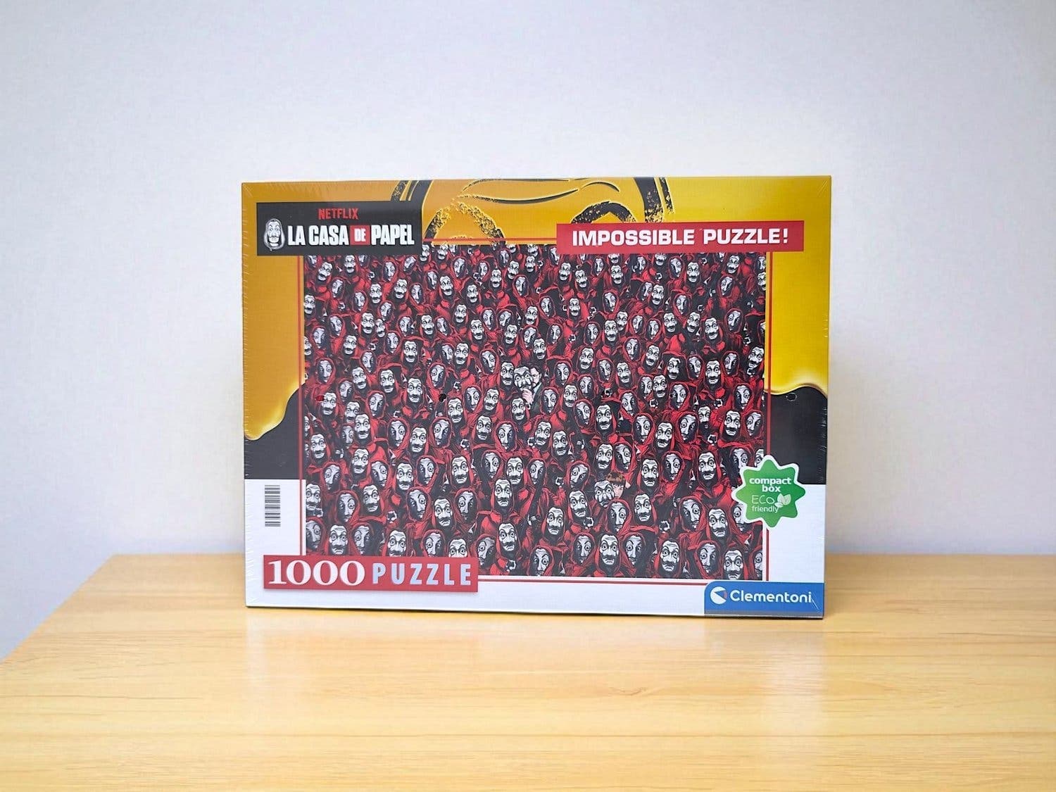 Clementoni pussel 1000 bitar, Netflix-serien La Casa de Papel, Money Heist,