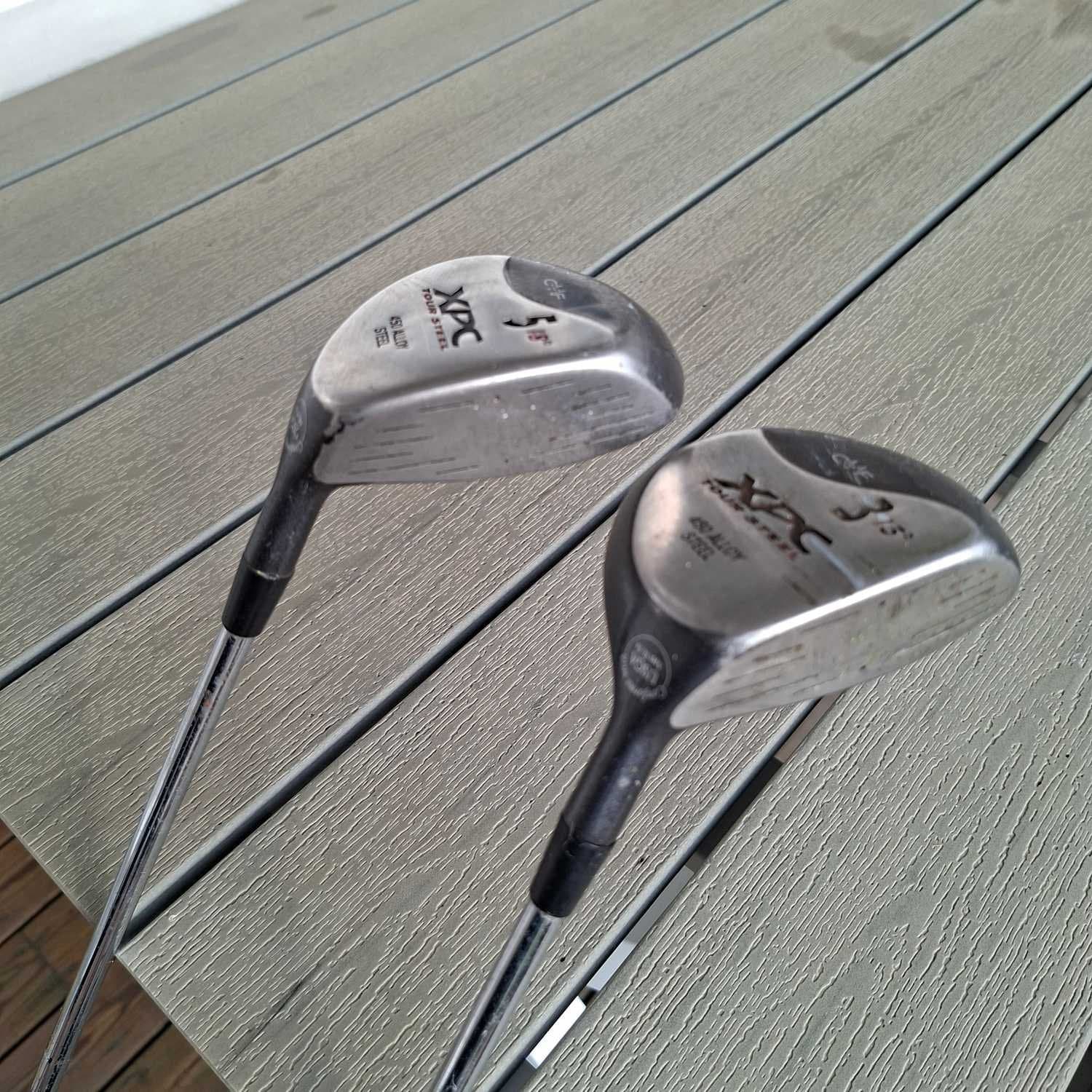XPC Tour Steel trätre + träfem fairwaywoods metalwoods stålskaft
