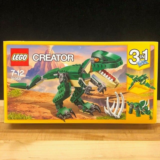 LEGO Creator 31058 "Mäktiga dinosaurier" - från 2017, oöppnad /förseglad!