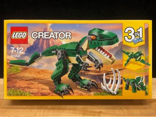 LEGO Creator 31058 "Mäktiga dinosaurier" - från 2017, oöppnad /förseglad!