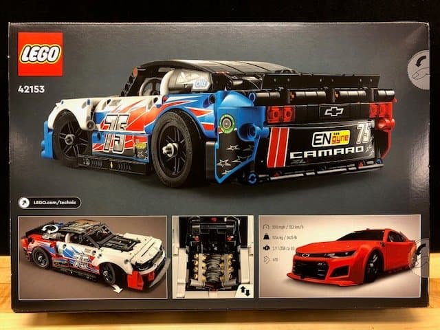 LEGO Technic 42153 "NASCAR Chevrolet Camaro" - från 2023, Oöppnad / förseglad!