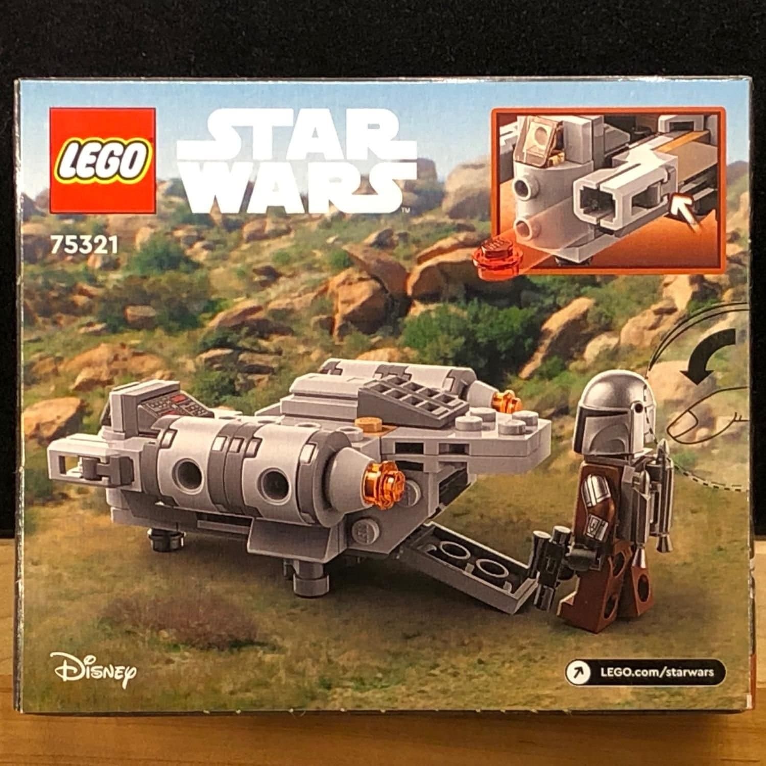 LEGO Star Wars 75321 "Razor Crest Microfighter" - från 2022, oöppnad!