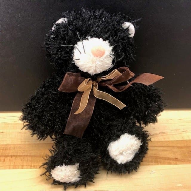 Gosedjur, "Svart katt" från Teddy Time - begagnad i mycket fint skick!