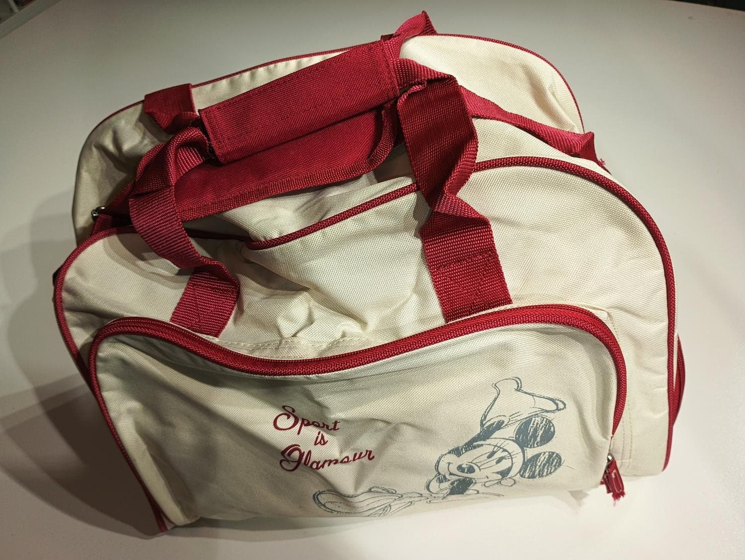 Disney Minnie Glamour Metropolitan Chic Collection Sport Gym resor väska