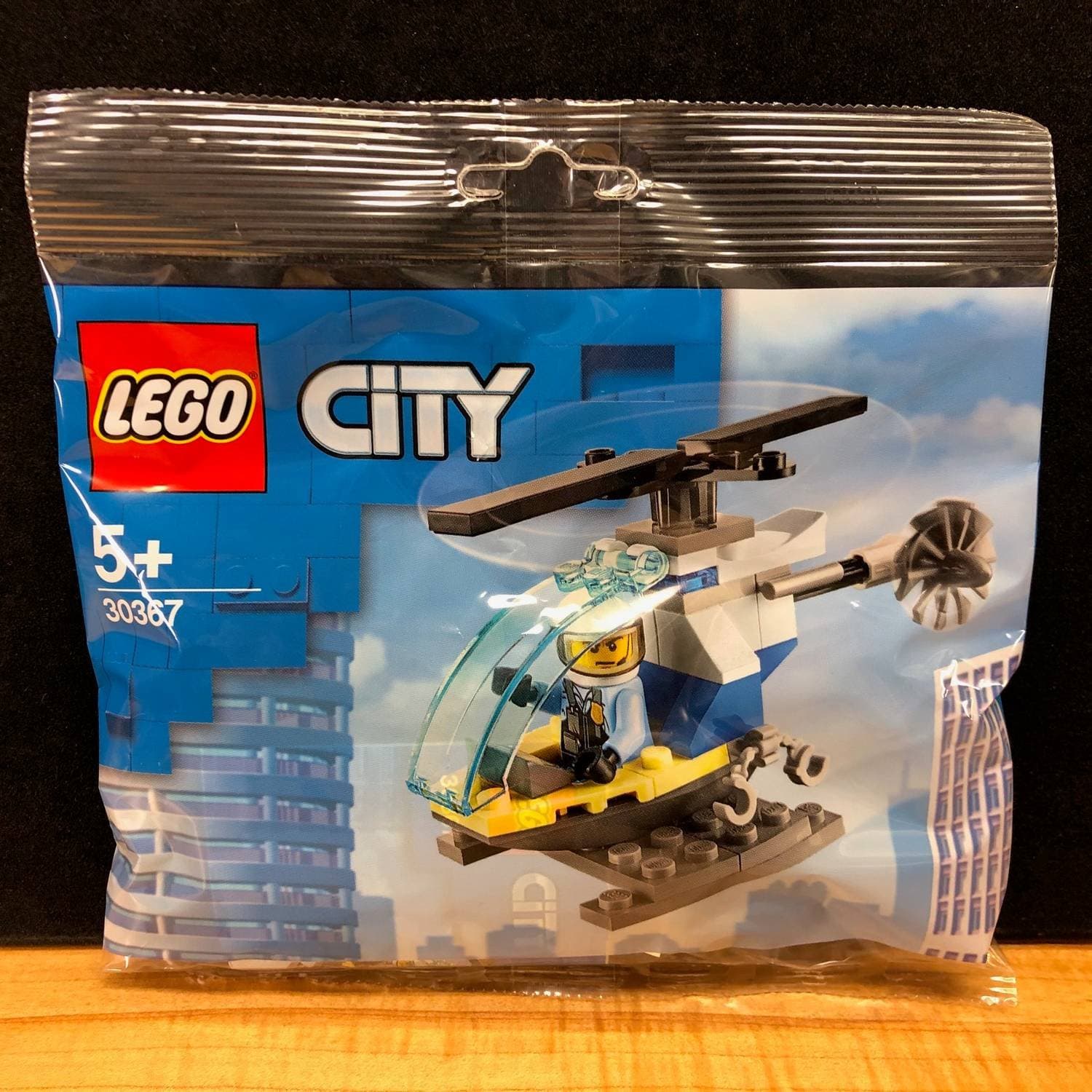 LEGO City 30367 "Polishelikopter" - specialpåse från 2020, oöppnad!