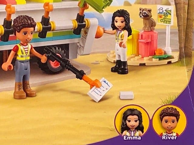 LEGO Friends 41712 "Återvinningsbil" - från 2022, oöppnad / förseglad!