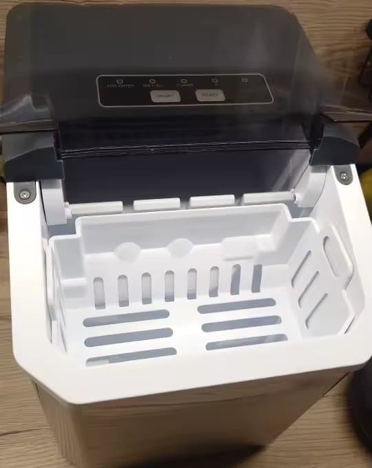 110W 12kg/24 timmar stationär helautomatisk kulformad ismaskin för hushåll