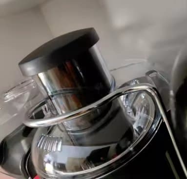 400W 22000 RPM elektrisk juicepress, 2-hastighetsdesign, lätt att rengöra