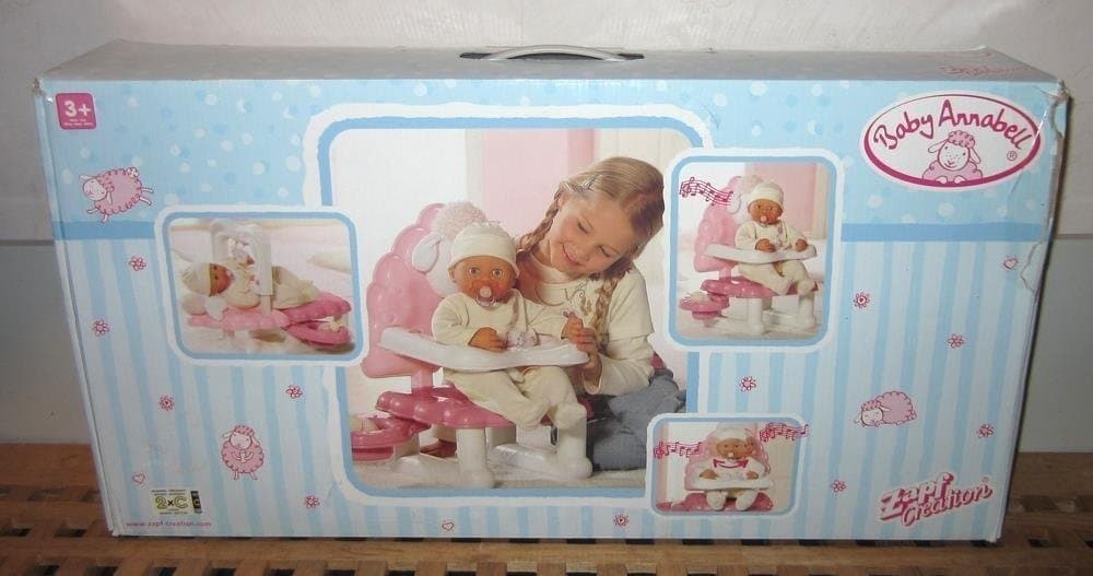 Baby Annabell - Interaktiv Stol Babygym Till Docka med Ljud