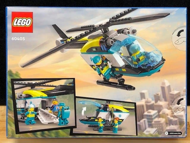LEGO City 60405 "Räddningshelikopter" - från 2024, Oöppnad!