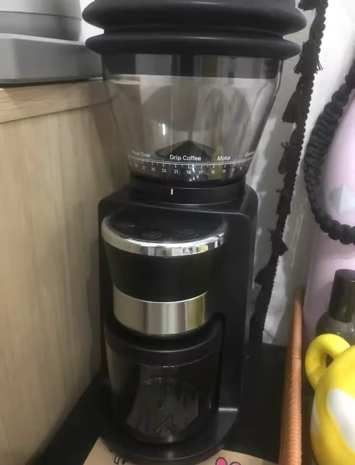 31-växlad auto elektrisk kaffekvarn för espresso, americano, pour-over-kaffe