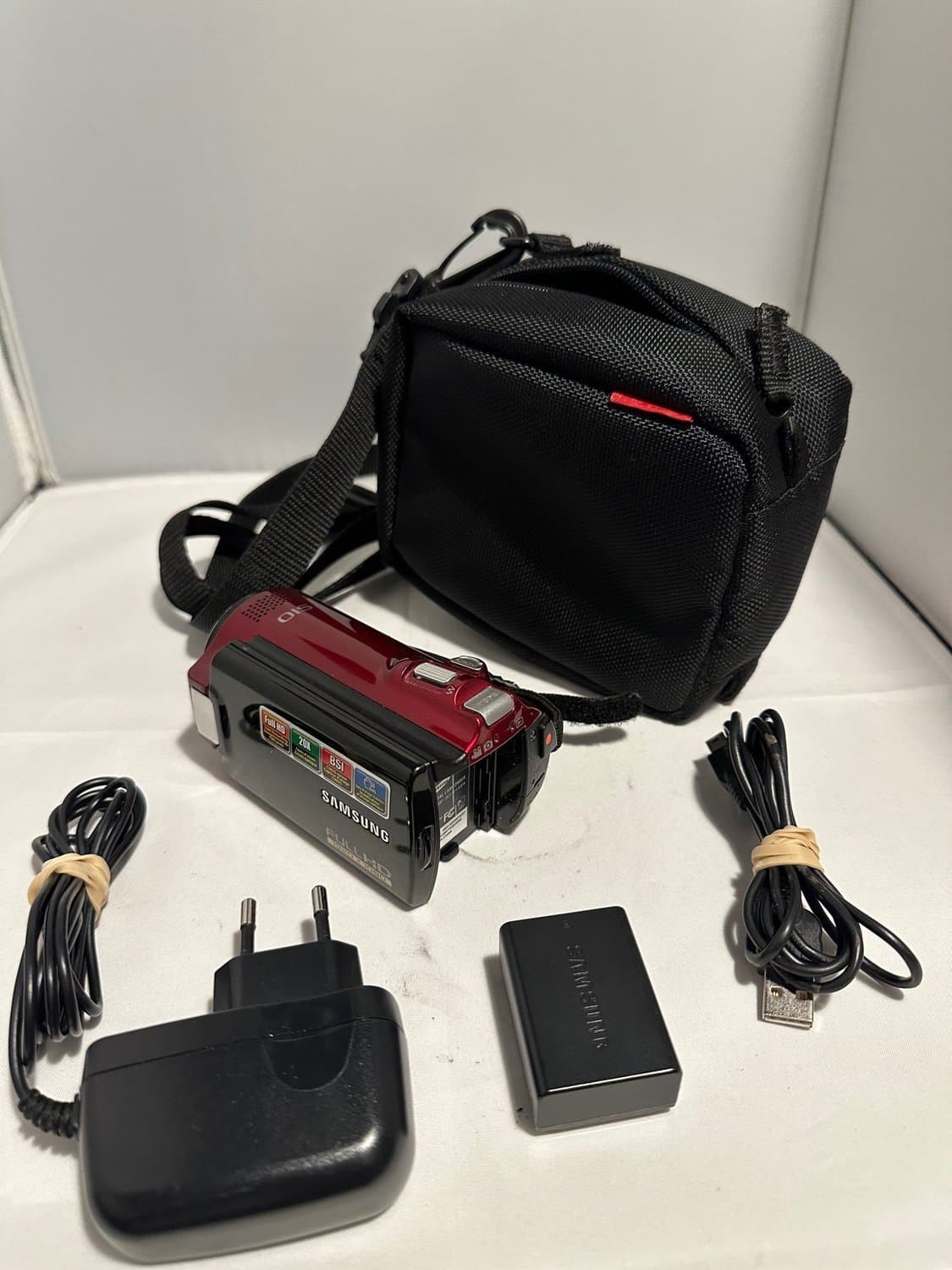 Samsung Full HD Videokamera HMX-H220RP Video Camera Digital Camcorder