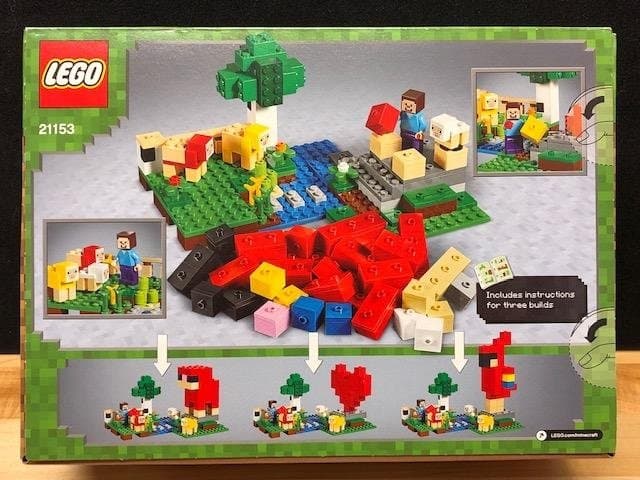 LEGO Minecraft 21153 "Ullfarmen" - från 2019, oöppnad!