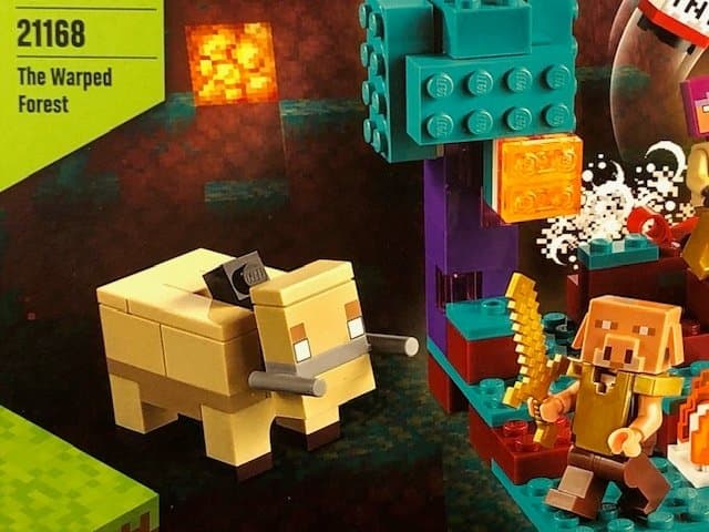 LEGO Minecraft 21168 "Den skeva skogen" - från 2021, oöppnad / förseglad!