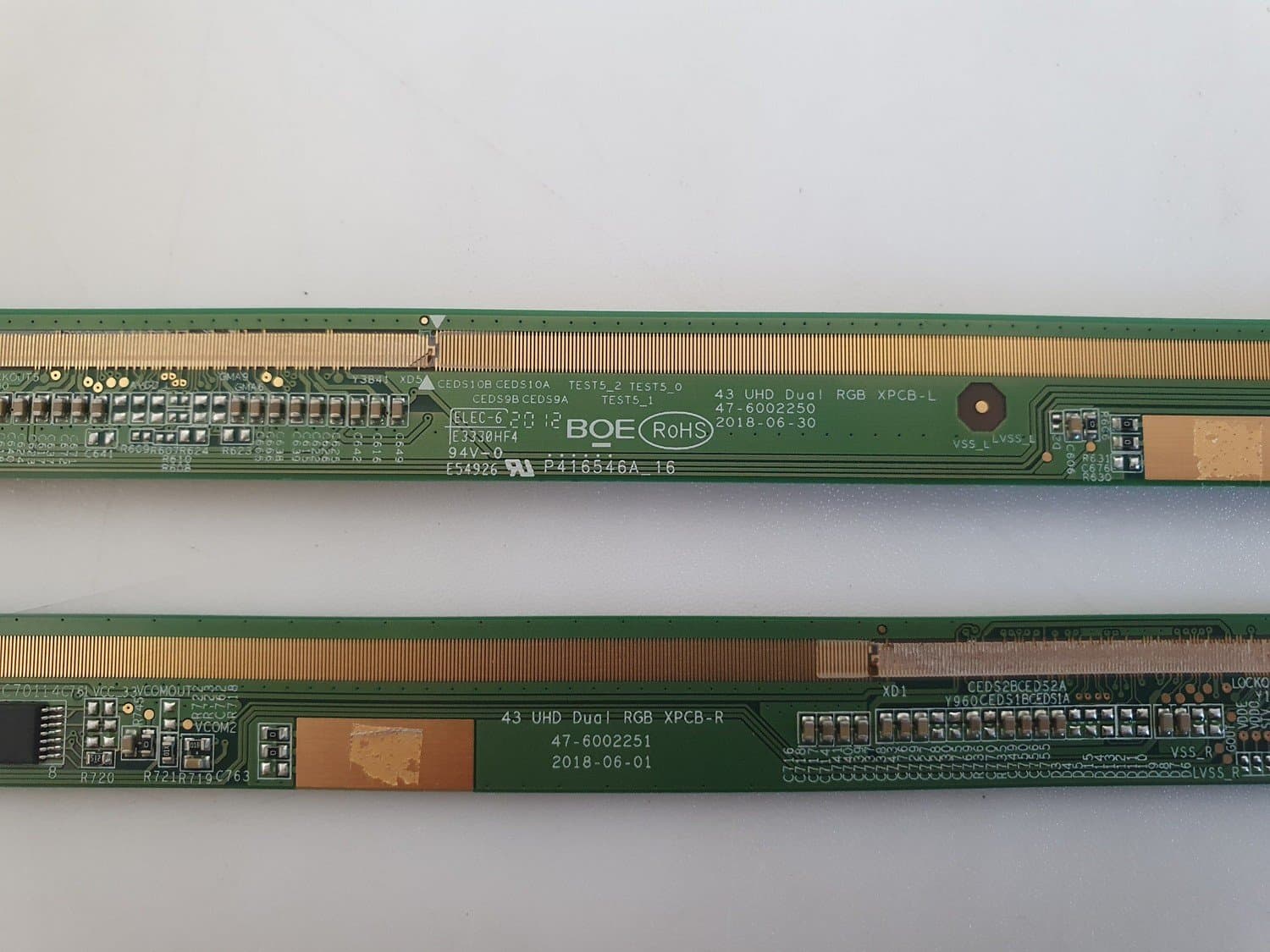 LCD-paneler 47-6002250 47-6002251 Philips 43PUS7805/12