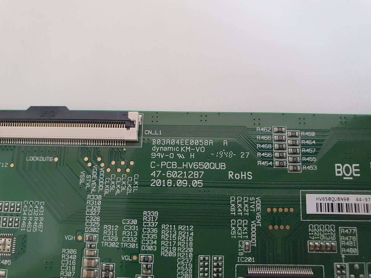 T-Con HV65QUBN90 44-97714830 PHILIPS 65PUS7354/12