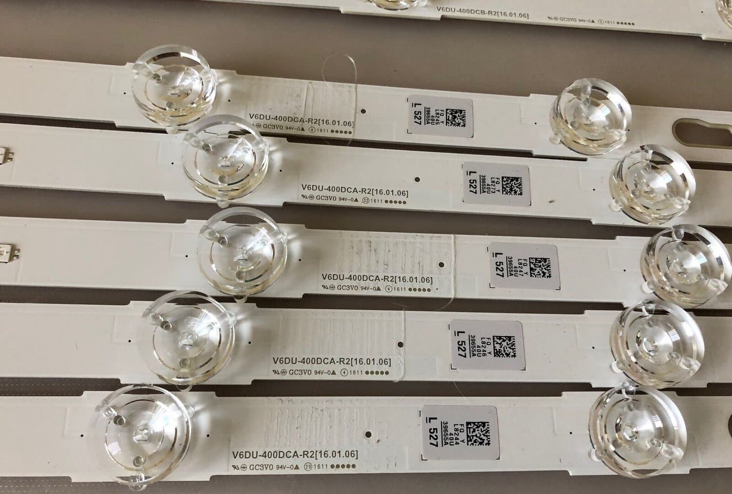 V6DU_400DCB-R2 bakgrundsbelysningssats för Samsung UE40KU6072U