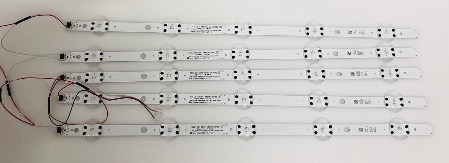 SSC_Y21 SLIM TRIDENT 43UP80_S LED-BAKGRUNDSBELYSNING - LG 43UP77006LB